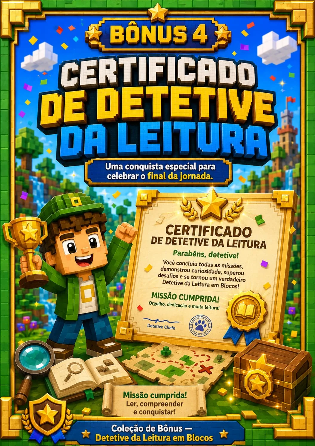 Bônus 4 - Certificado de Detetive da Leitura